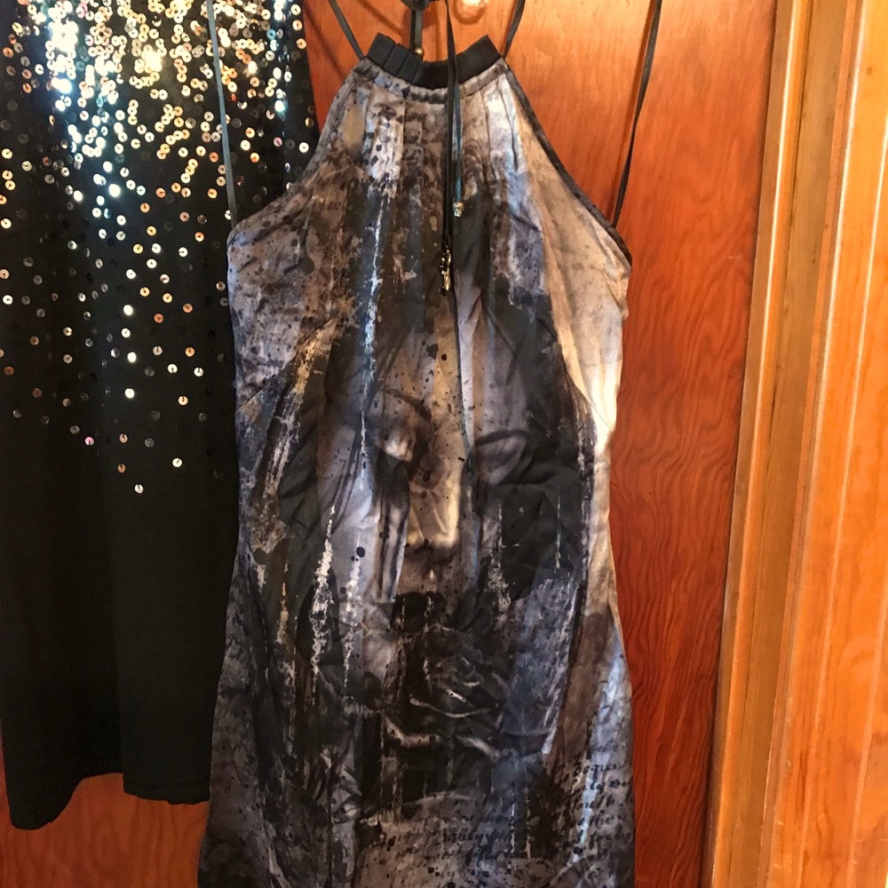 Affliction Premium Black Label Silky Dress - Size 2